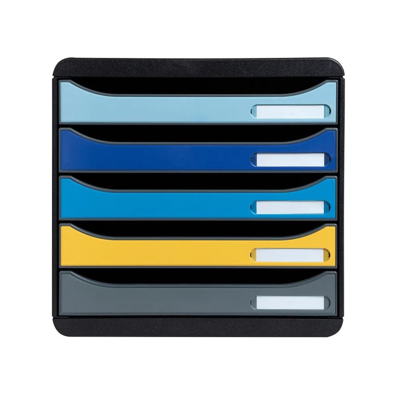 9002494309424-Exacompta BigBox Plus - Module de classement 5 tiroirs - bee blue-P_405128410_2-1