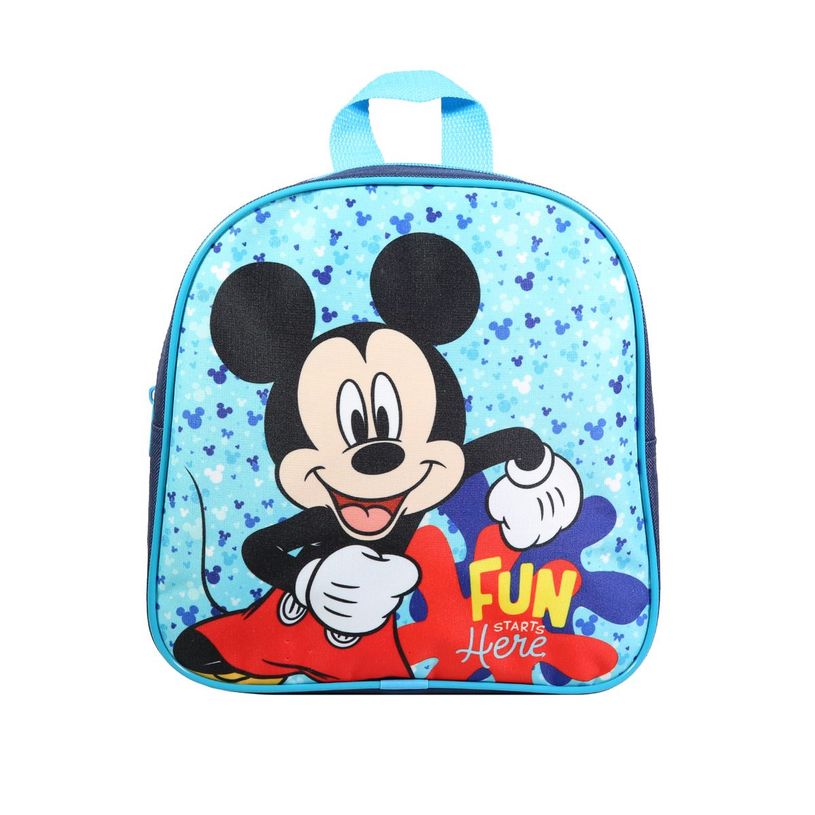 3666311015620-Sac à goûter Mickey - 1 compartiment - bleu - Bagtrotter-P_405128779_1-0