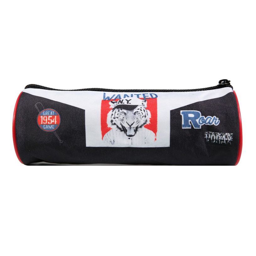 3666311010830-Trousse ronde Vorax Tigre - 1 compartiment - noir - Bagtrotter-P_405128922_3-2