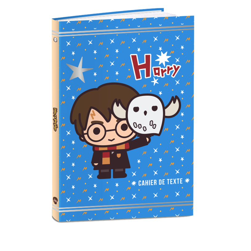 3661507516745-Cahier de Texte Harry Potter Chibi - 15 x 21 cm - différents modèles disponibles - Kid'A-P_405129263_1-0