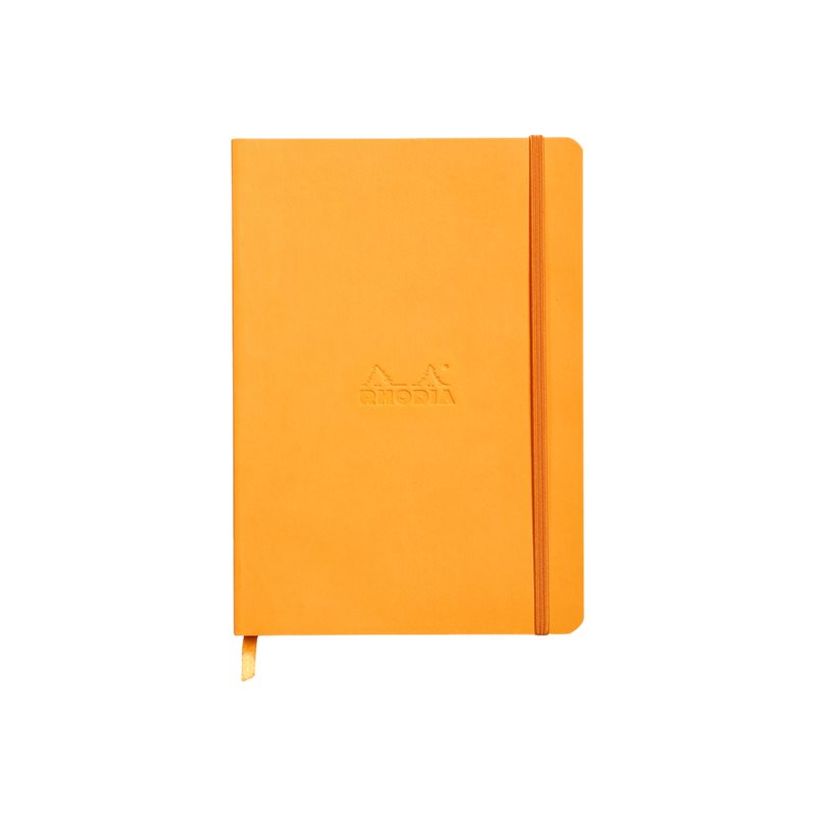 3037921174159-RHODIA Rhodiarama - Carnet souple A5 - 160 pages - ligné - orange-P_405129920_3-0