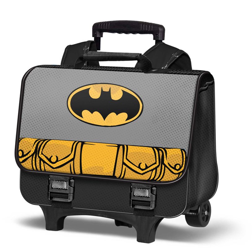 8445118050271-Batman Batdress - Cartable avec chariot amovible 38 cm - 1 compartiment - Karactermania-P_405130287_1-0