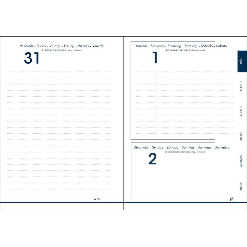 3371010499380-Agenda Jungle Spirit - 1 jour par page - 12 x 17 cm - arc en ciel - Quo Vadis-P_405130344_2-1