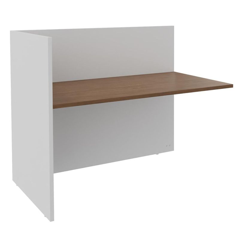 3253310276123-Banque d'accueil Module de départ haut OLA - L122,5 x H112 x P82,5 cm - structure blanc p-P_405132522_1-0