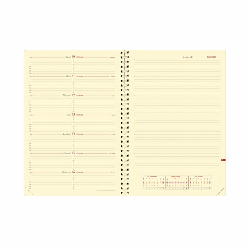 3371010482405-Agenda spiralé Impala Note 29 avec répertoire - 1 semaine sur 2 pages - 21 x 19,7 cm - r-P_405133165_2-1
