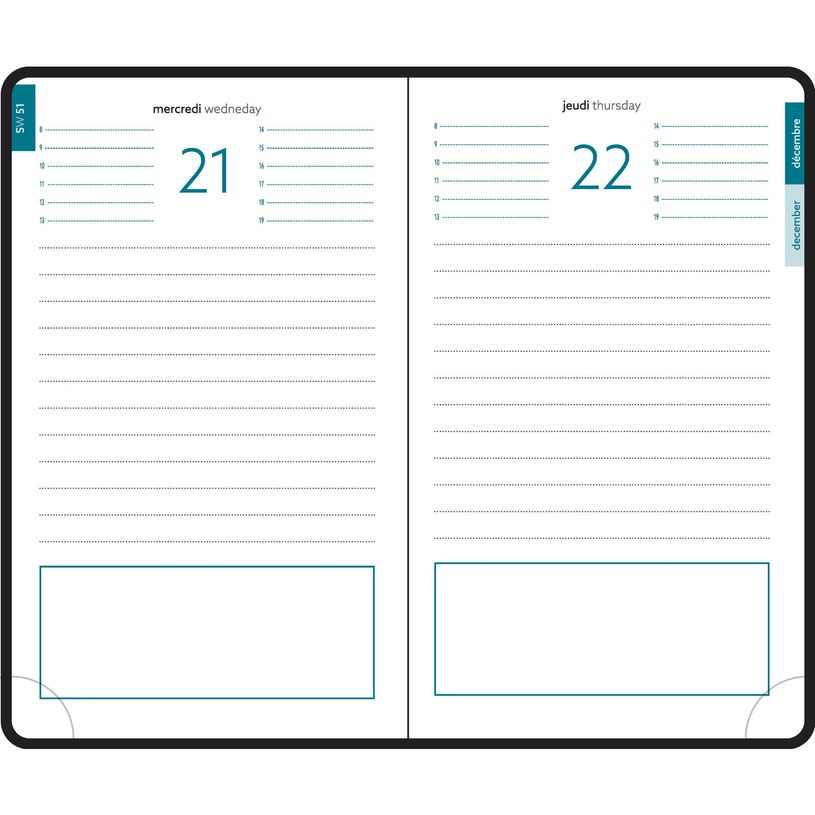 3660942082013-Agenda de poche Eden EasyDay - 1 jour par page - 10 x 15 cm - rose poudré - Exacompta-P_405147055_3-2