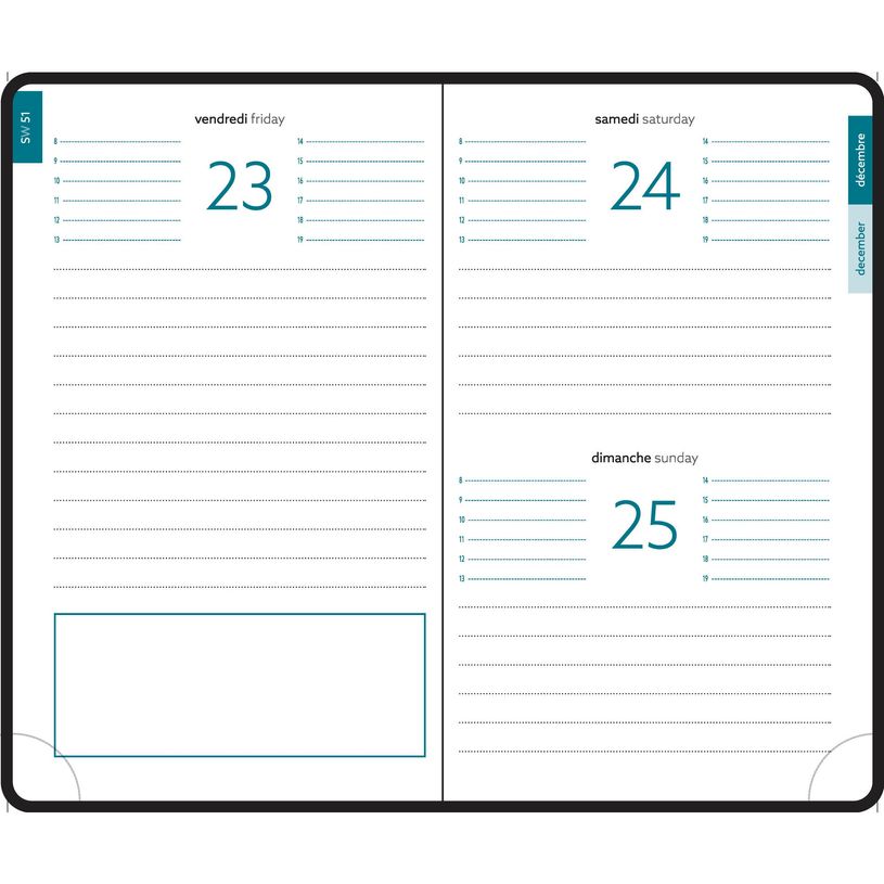 3660942082013-Agenda de poche Eden EasyDay - 1 jour par page - 10 x 15 cm - rose poudré - Exacompta-P_405147055_4-3