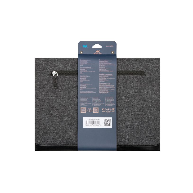 4260403577080-RIVACASE Lantau - Housse pour ordinateur portable 15,6" - noir-P_405147950_10-9
