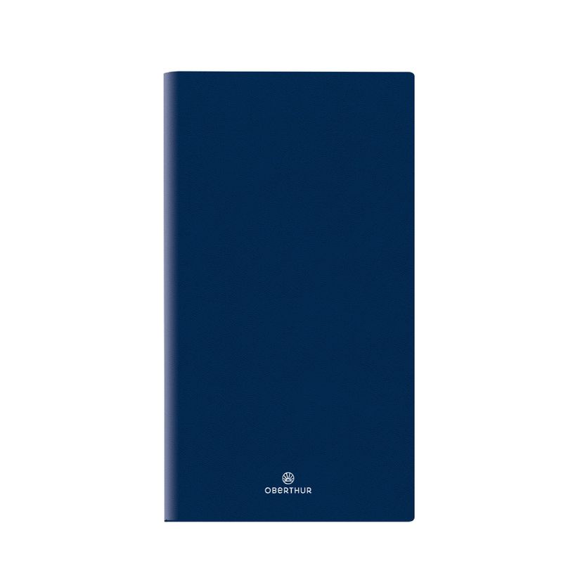 3664447159263-Agenda de poche Odessa - 1 semaine sur 2 pages - 9,5 x 17 cm - bleu - Oberthur-P_405149009_1-0
