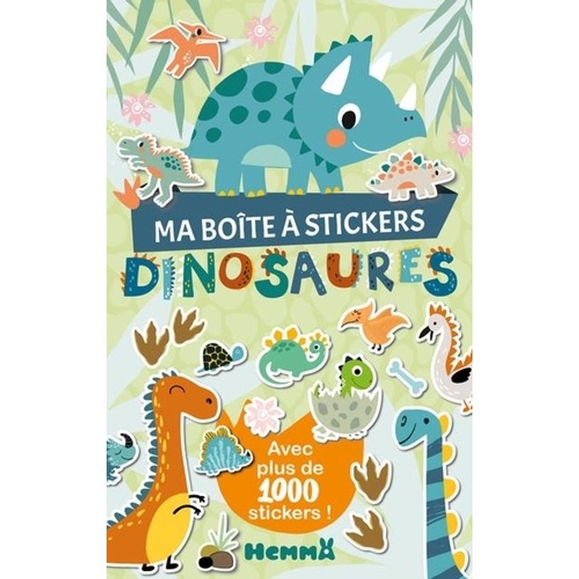 9782508056543-Lisez! - jeu d'adhésifs de décoration - 1000 pièces - dinosaures - 150 x 95 mm-P_405153109_1-0