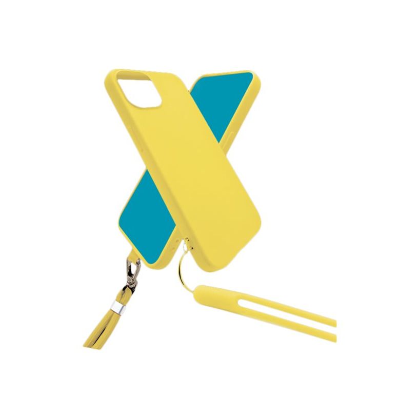 3701263523271-JAYM POP - coque de protection avec tour de cou pour iPhone 13 - jaune-P_405155047_1-0