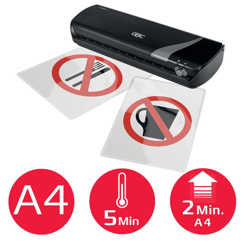 5028252639064-Kit INSPIRE+ Plastifieuse A4 - jusqu'à 125 microns + outil de coupe + 5 pochettes A4 incl-P_405155767_3-2