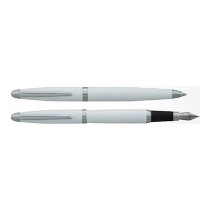 3219911860086-Daniel Hechter Alliance Colours - Parure de stylo à bille et stylo plume - acier blanc sa-P_405157264_1-0