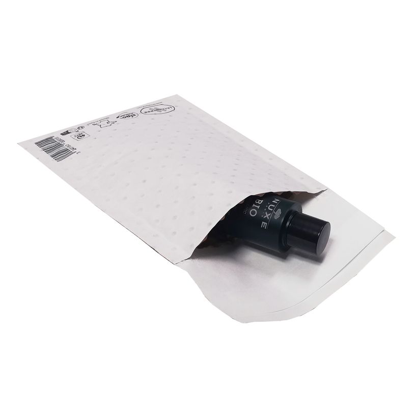 3240180238047-La Couronne - 10 Pochettes bulles d'air papier 180 x 265 mm - Bicouche 100 gr - kraft blan-P_405160492_2-1