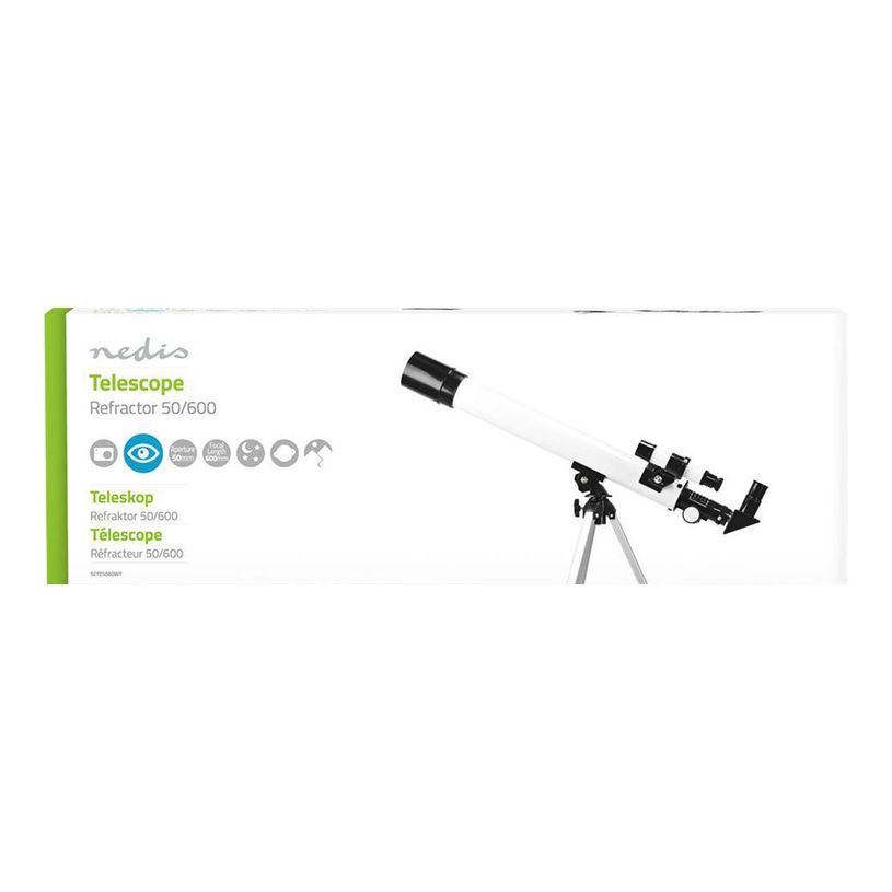 5412810330959-Nedis - Téléscope réfracteur 50/600 - blanc/noir-P_405161197_1-9