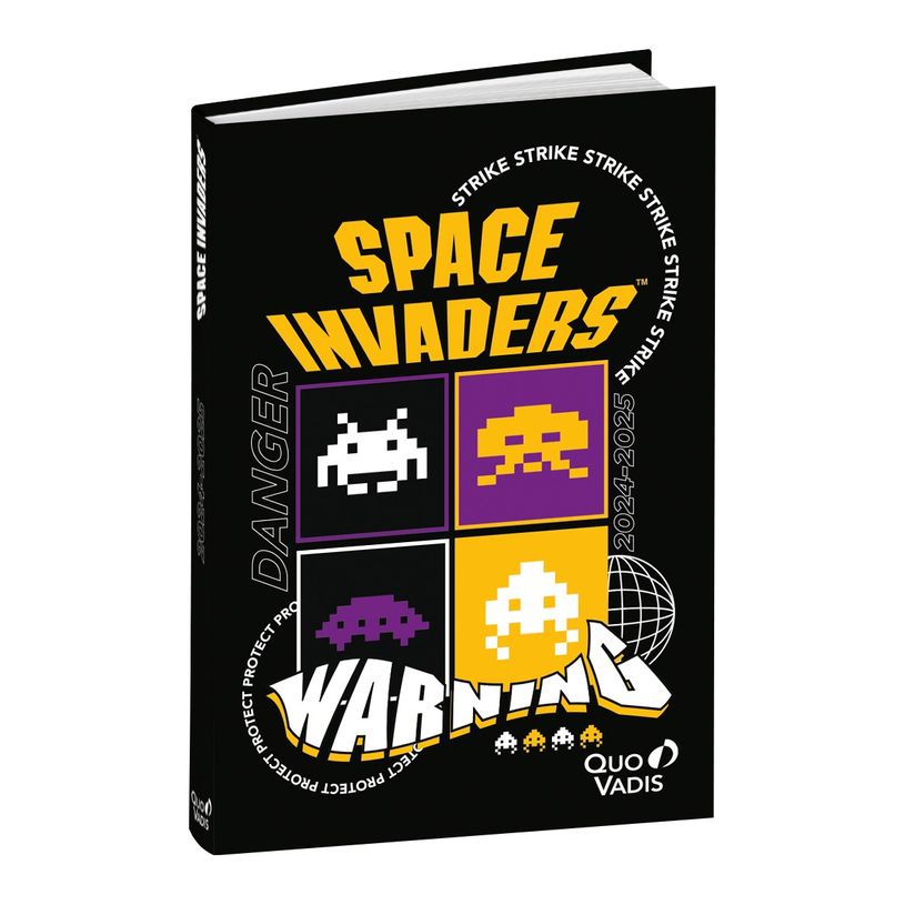 3371010515578-Agenda Space Invaders - 1 jour par page - 12 x 17 cm - warning - Quo Vadis-P_405161461_1-0