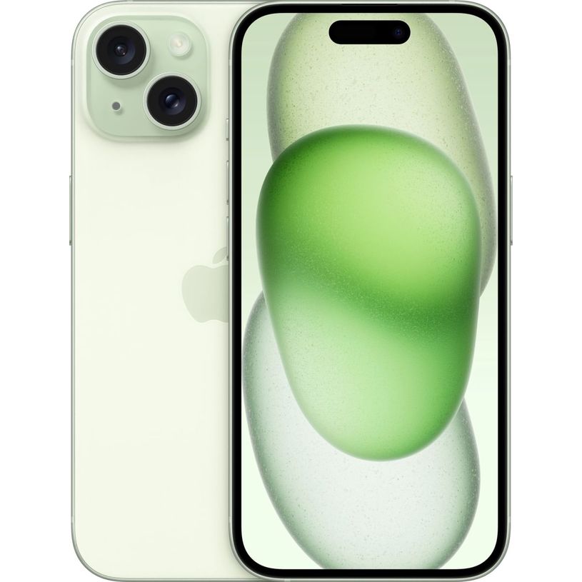195949036781-Apple iPhone 15 - Smartphone - 5G - 6/128 Go - vert-P_405162984_1-0