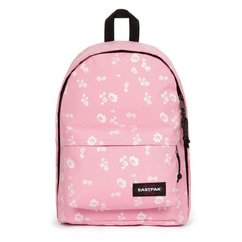 0196010555170-EASTPAK Out Of Office - Sac à dos flower shine pink avec compartiment pour ordinateur por-P_405181329_1-0