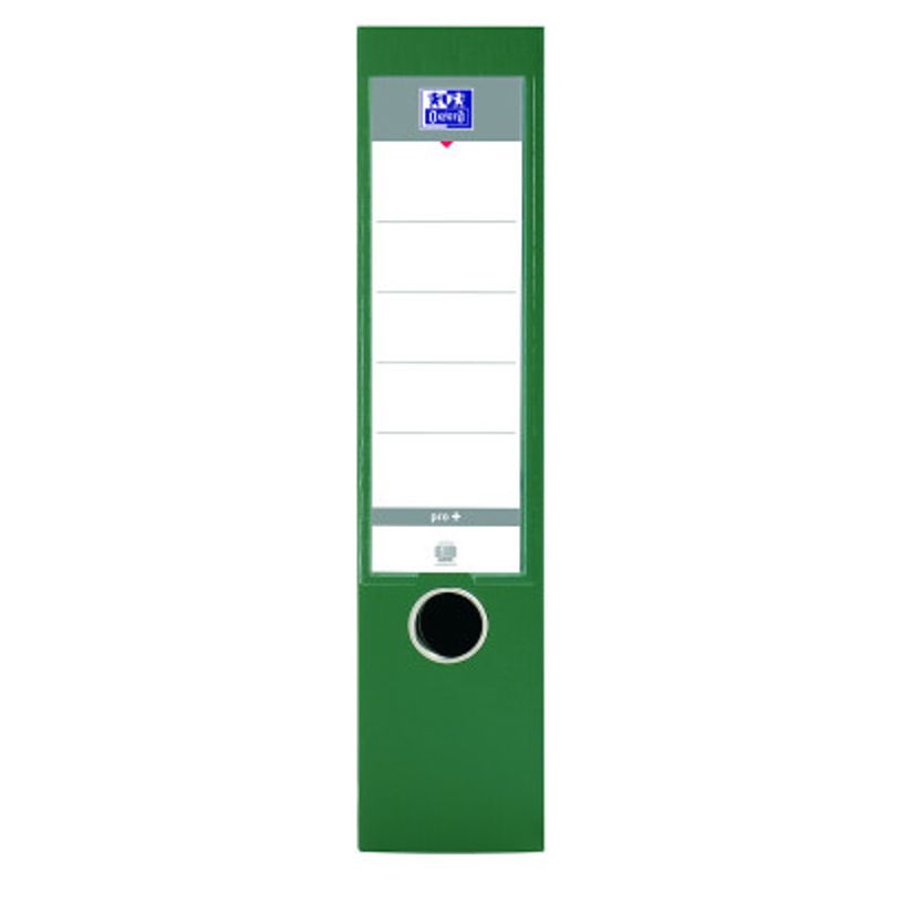 3020120146560-Oxford Smart Pro+ - classeur à levier - dos 80 mm - A4 - pour 570 feuilles - vert-P_405185773_2-1