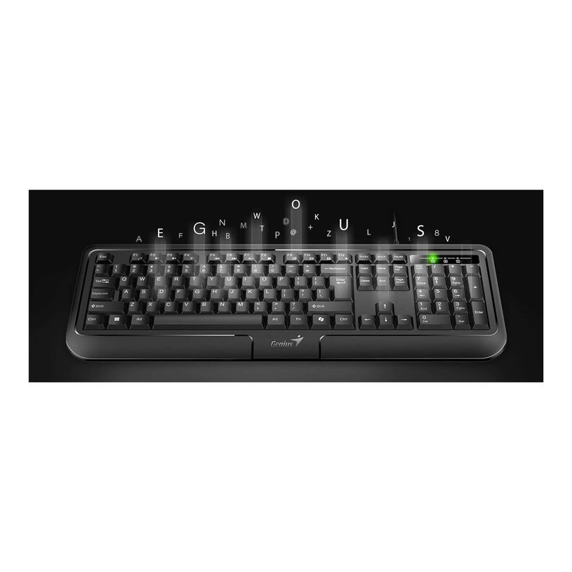 4710268260288-Genius KB-118 II - Clavier filaire - QWERTZ - noir-P_405224444_8-7