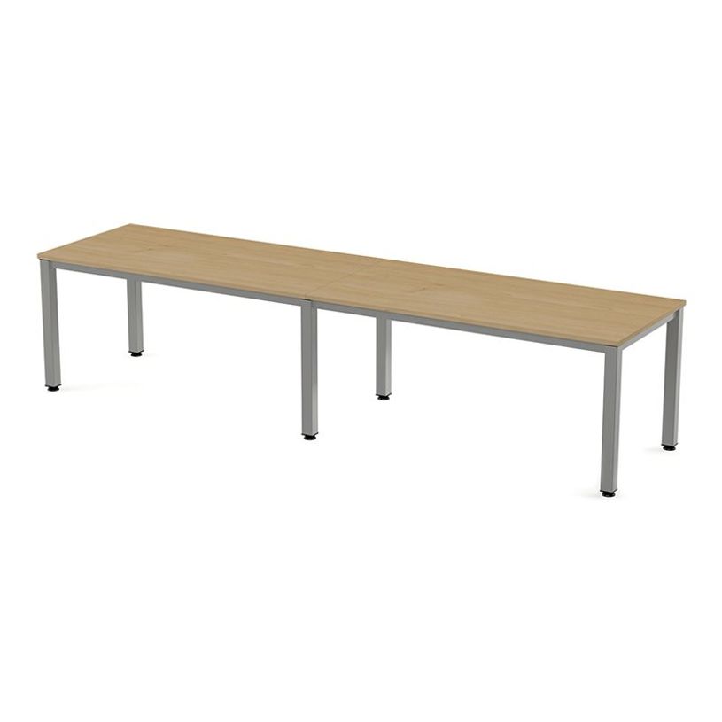 8427951221001-Rocada Executive - Table - rectangulaire - chêne - aluminium base-P_405224766_1-0