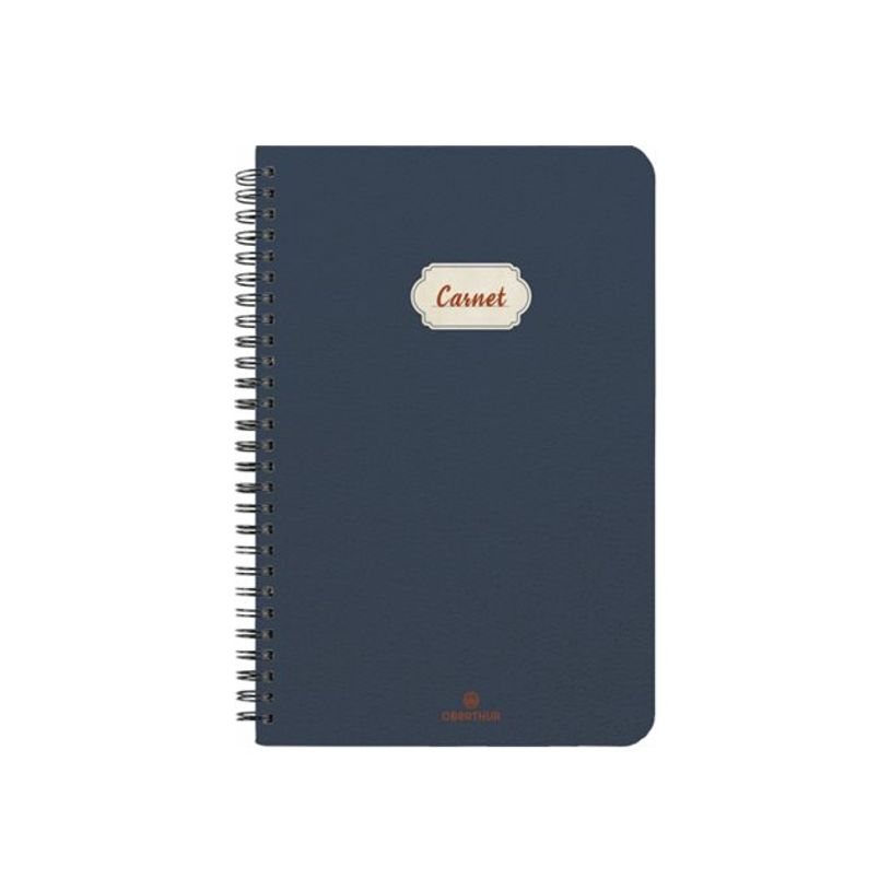 3664447177267-Oberthur Bali - Cahier de notes - reliure à anneaux métalliques - B6 (125 x 176 mm) - 100 feuilles / 200 pages - papier ivoire-P_405225111_1-0