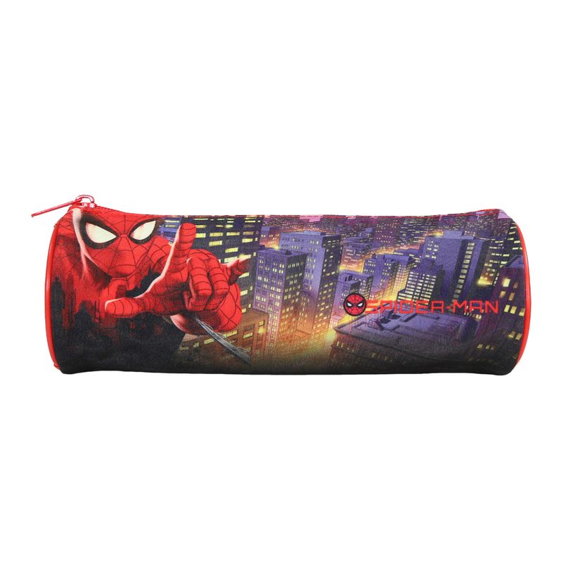 3666311029351-Trousse Spiderman - 22cm -  1 compartiment - noir - Bagtrotter-P_405226232_1-0