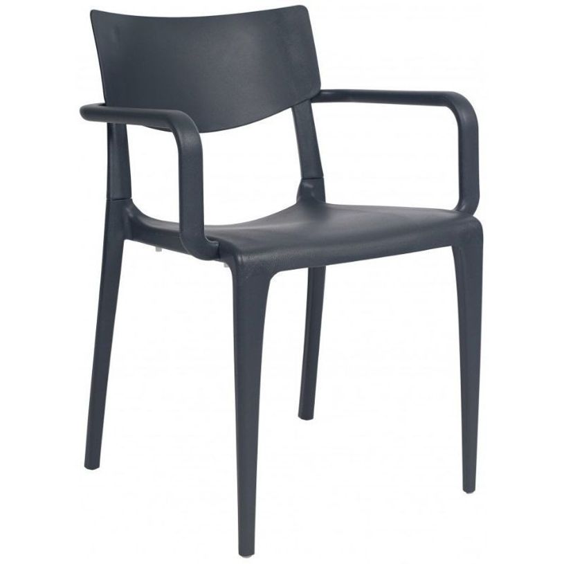 8414376746561-Fauteuil empilable TOWN - Ezpeleta professionnel - Anthracite-P_405227961_1-0