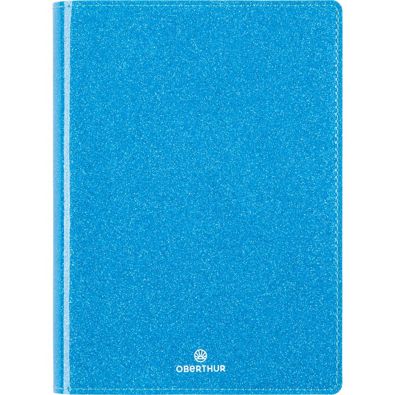 3664447195681-Agenda Paillettes - 1 jour par page - 13 x 18 cm - bleu - Oberthur-P_405228431_1-0