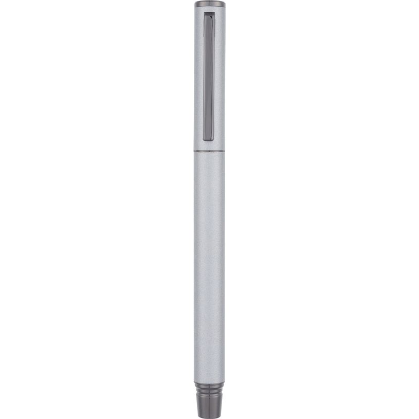 3664447196084-Stylo roller a cartouche Metallique - 5 couleurs assorties - Oberthur-P_405228591_1-0
