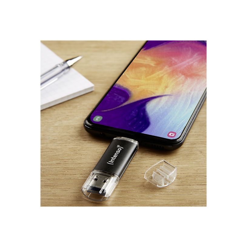 4034303031269-Intenso Twist Line - Clé USB 64 Go - USB 3.2 Gen 1 / USB-C - anthracite-P_405232629_3-2