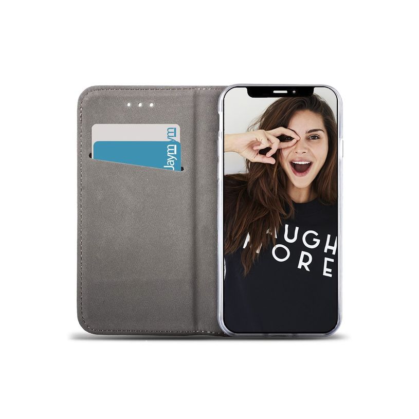 5907457780606-JAYM - Étui à rabat pour téléphone portable - imitation cuir - bleu-P_405235411_1-2