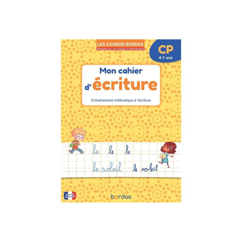 9782047406960-Mon cahier d'écriture - Les cahiers bordas - CP - par Margo Marie, Bastien Danièle - liv-P_405235537_2-0