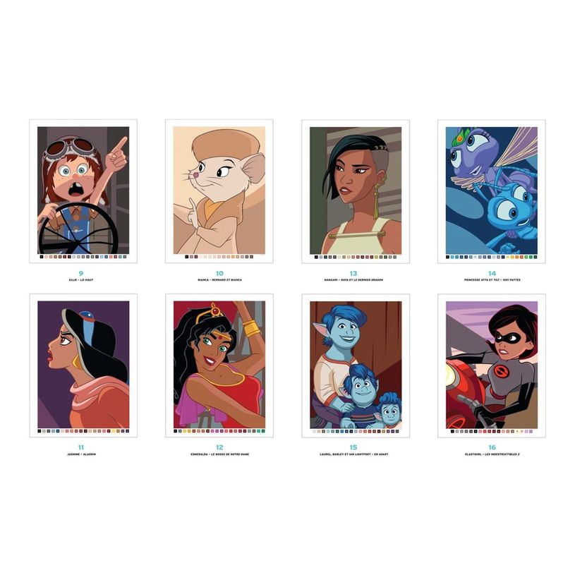 9782019461553-Coloriages mystères Disney - Girl Power - Disney - par Bal William - livre à colorier-P_405235994_3-2