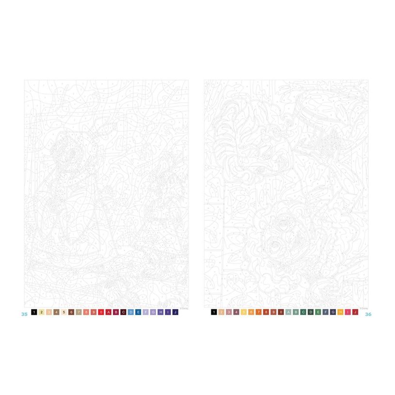 9782019461553-Coloriages mystères Disney - Girl Power - Disney - par Bal William - livre à colorier-P_405235994_6-5