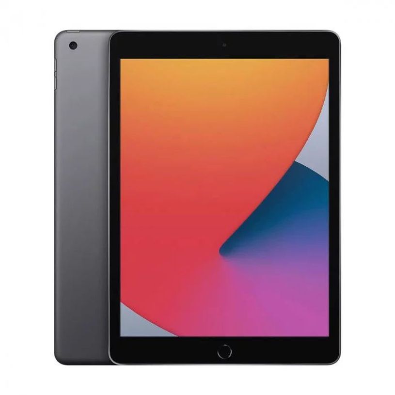 190199807938-iPad 8 - tablette 10.2" (2020) - reconditionné grade B - 128 Go - Gris + Coque-P_405240209_1-0