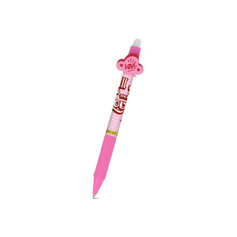4014421354563-ONLINE magiXX Fun Love & Peace - Roller - love cloud - non permanent - bleu - encre gel - 0.7 mm - moy-P_405242347_2-0