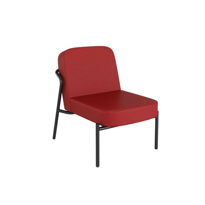 3660141964059-Fauteuil MEDSO "S" - PVC -  rouge-P_405243646_1-0