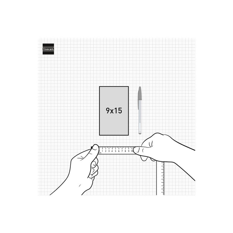 8422952393344-Finocam Nexo - Cahier de notes - petit - 90 x 150 mm - 72 feuilles / 144 pages - papier blanc cassé - pointillé - couvert-P_405246380_4-8