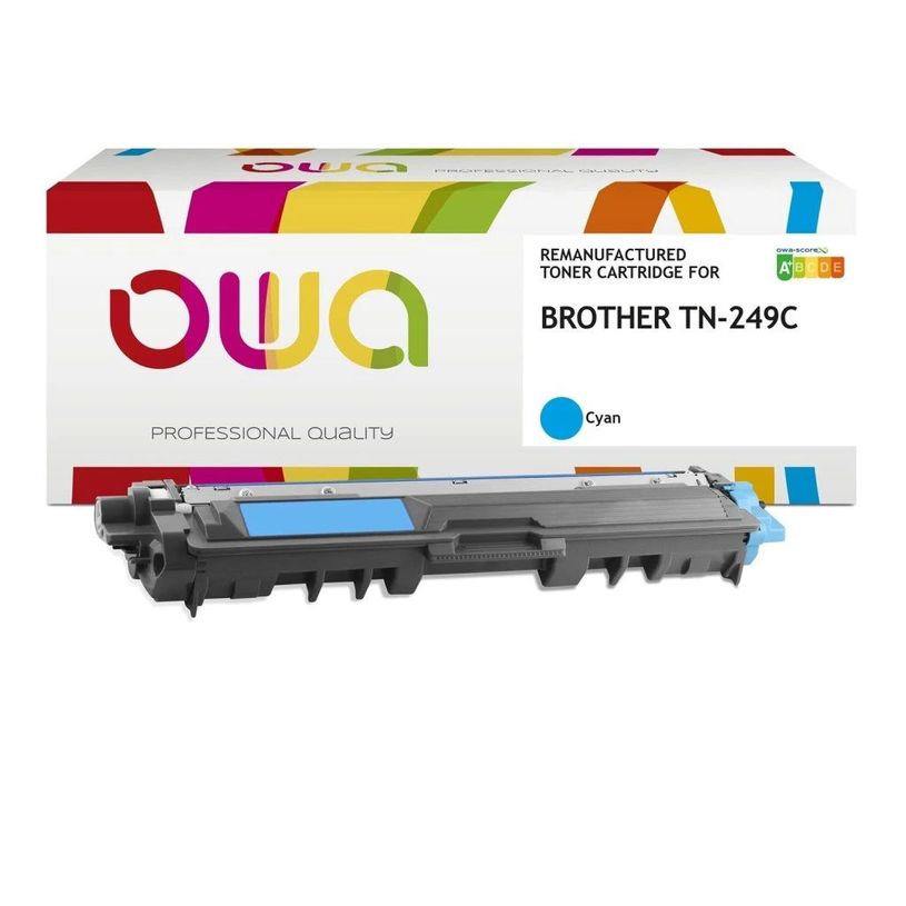 3112532837225-OWA - Cyan - compatible - cartouche de toner (alternative pour : Brother TN249C) - pour Brother HL-L8240--0