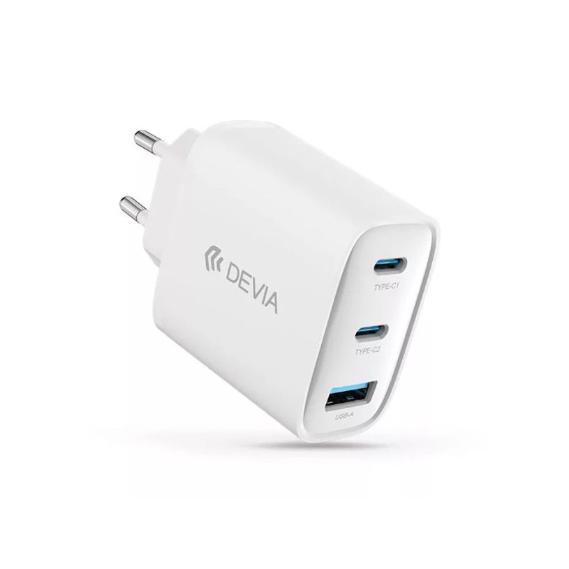 6942297111615-DEVIA Extreme Speed Series - Adaptateur secteur - GaN - 65 Watt - 3.25 A - PD, QC 3.0, AFC, HiSilicon Fast Charging, Power Delivery 3.0 + PPS (24 pi-P_405253022_1-0