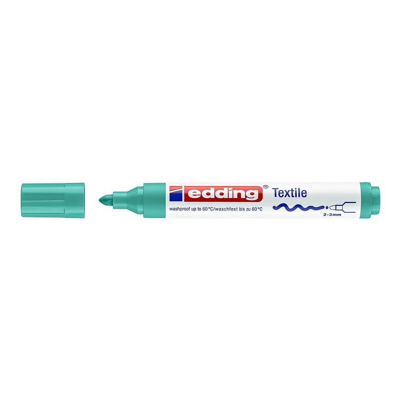 4004764107858-edding 4500 - Marqueur - permanent - pour textile - vert pale - encre pigmentée à base d'ea-P_669758_1-0