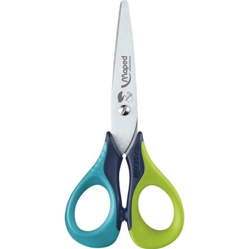 3154146935010-Maped Sensoft 3D - Ciseaux bouts ronds - 13 cm - pour gaucher - disponible dans différentes -P_693501_2-1