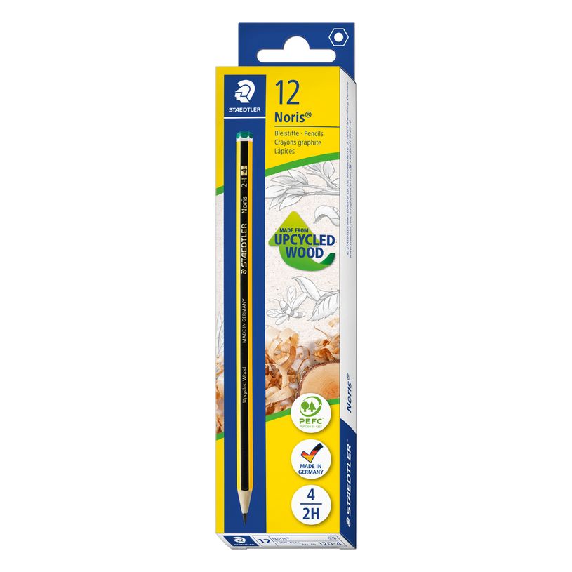 4007817105061-STAEDTLER Noris - Pack de 12 Crayons à papier - 2H - 2 mm-P_79000700_1-0