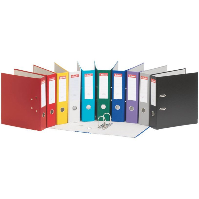 3249440194079-Esselte ESSENTIALS - Classeur à levier - Dos 75 mm - A4 - disponible dans différentes cou-P_79136265_1-0