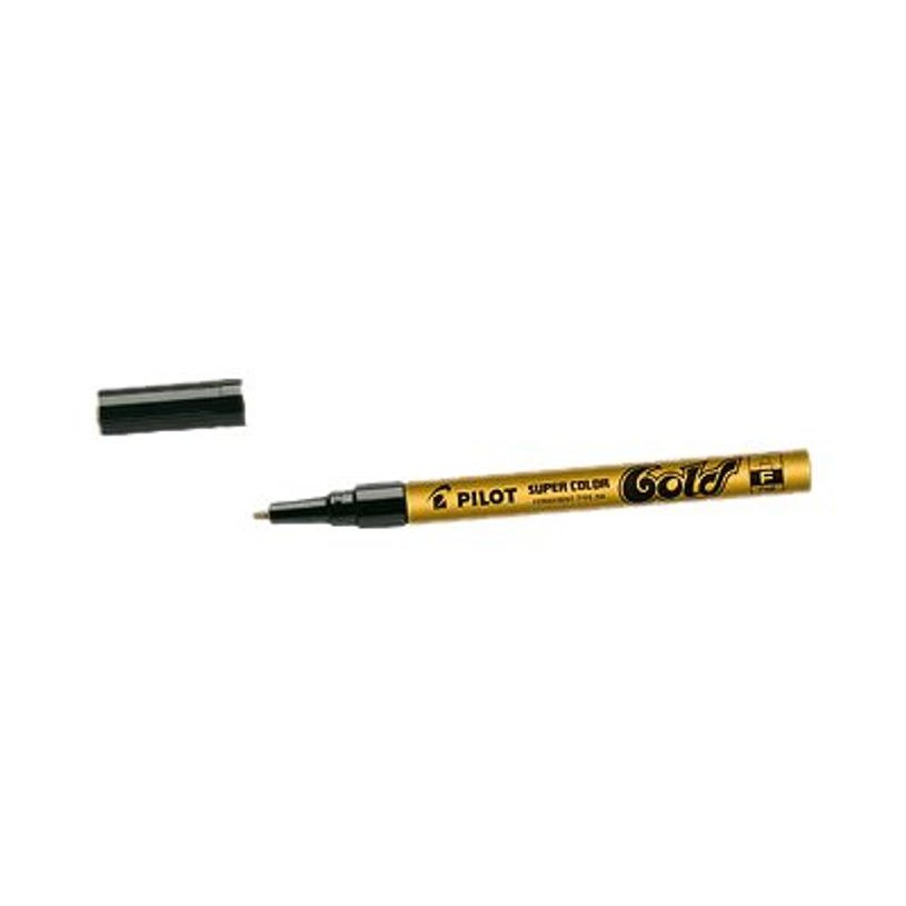 4902505087998-Pilot Super Color - Marqueur permanent - pointe fine - or-P_79142508_3-1