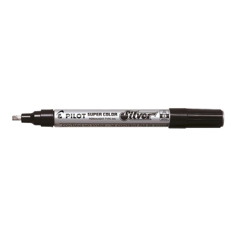 4902505186066-Pilot Super Color - Marqueur permanent - pointe moyenne - argent-P_79142513_1-0