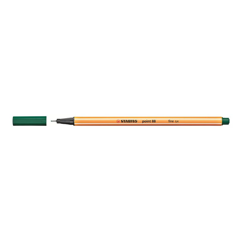 4006381186476-STABILO Point 88 - Feutre fin - 0.4 mm - vert pin-P_79144853_1-0