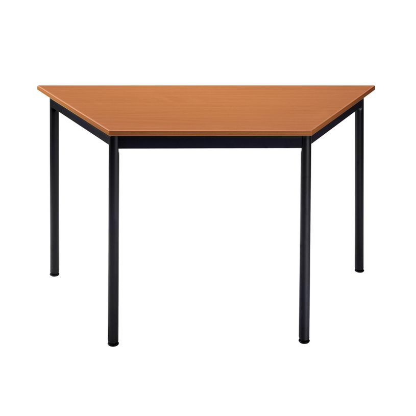3700245503966-Table modulaire trapezoïdale - L120 x H60 x P60 cm - imitation merisier-P_79144870_1-0