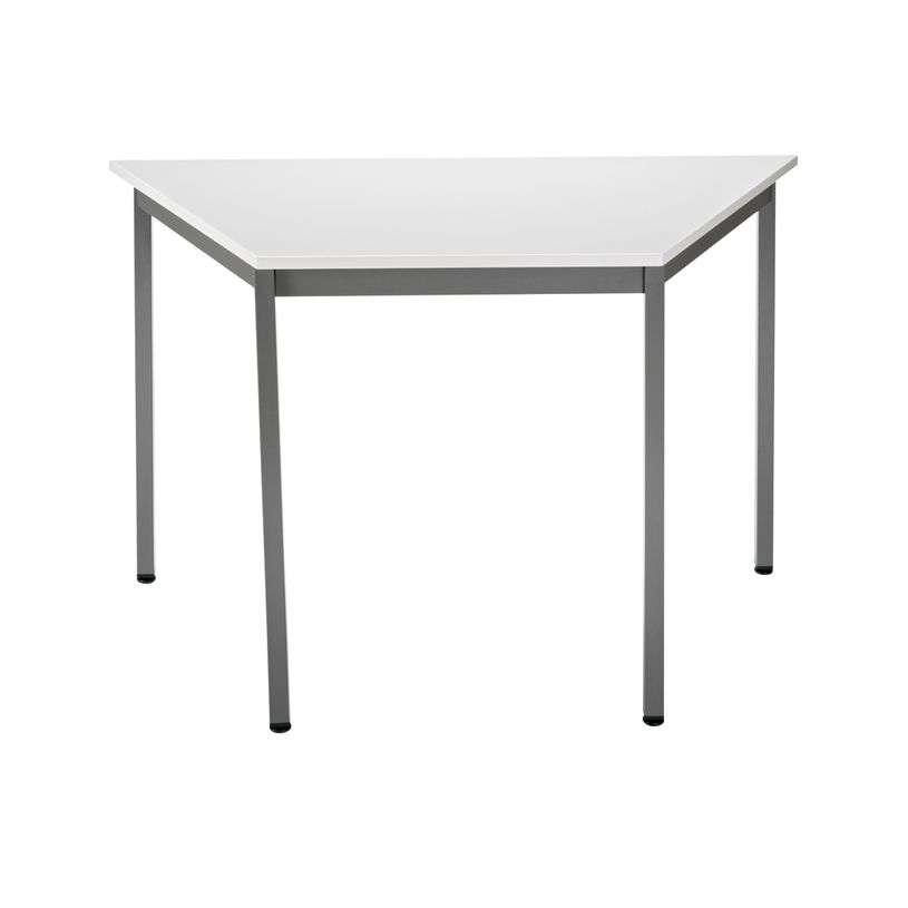 370024550400-Table modulaire trapezoïdale - L120 x H60 x P60 cm - gris clair-P_79145322_1-0